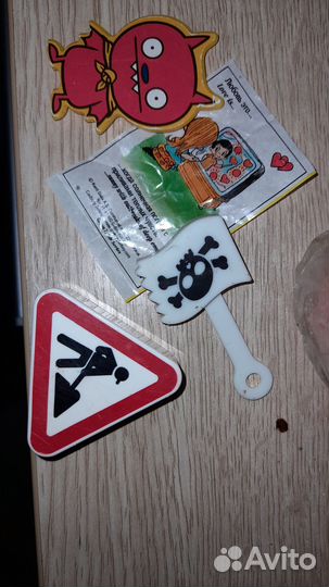 Наклейки и всякие мелочи одним лотом