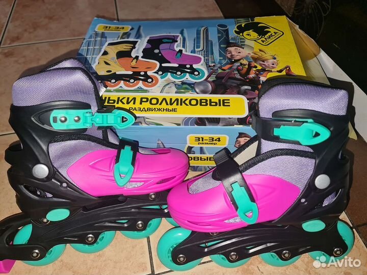 Роликовые коньки раздвижные