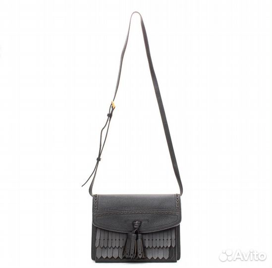 Сумка burberry Macken Fringe Leather Crossbody Bag