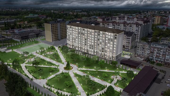 1-к. квартира, 49,4 м², 5/10 эт.