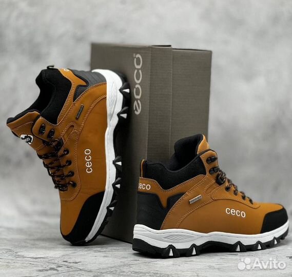 Кроссовки мужские зимние ecco (40-46 размеры)