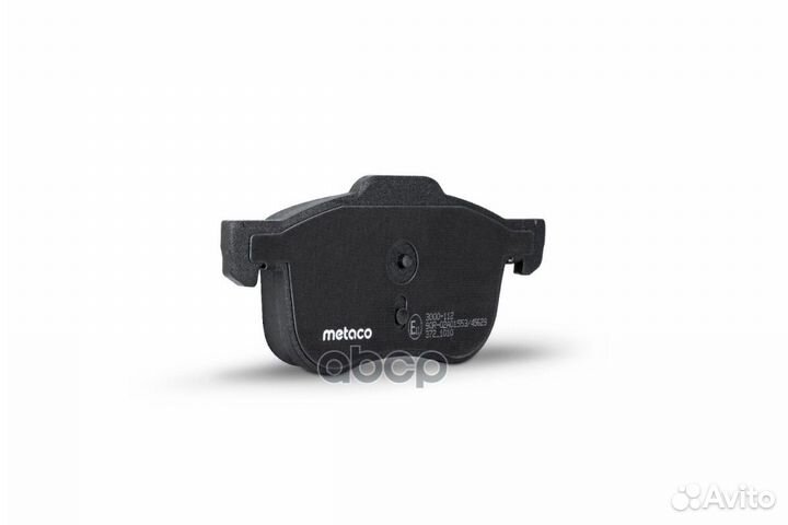 Колодки тормозные volvo S60/S80/XC70 00- перед