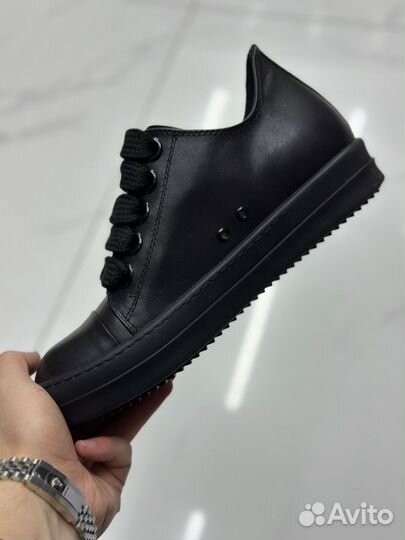 Rick owens ramones low black