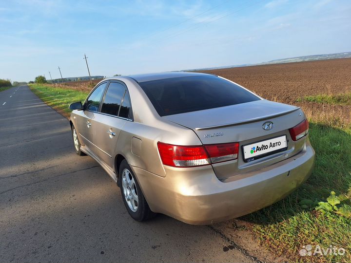 Hyundai Sonata 2.0 AT, 2007, 496 864 км