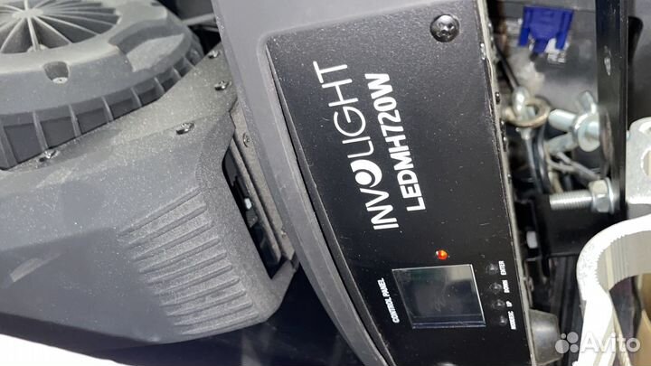 Involight ledmh720W вращающаяся голова Wash, 140Вт