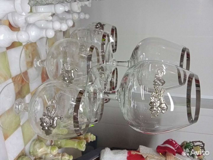 Бокалы, фужеры Охота