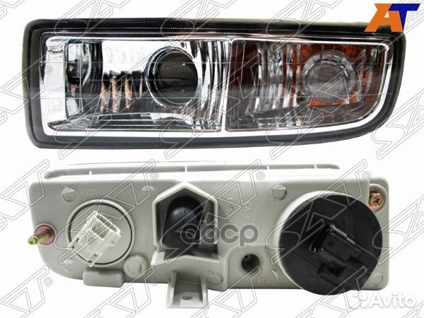 Фара противотуманная lexus LX470 98-07 LH хром