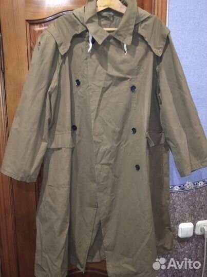 Плащ брезентовый СССР