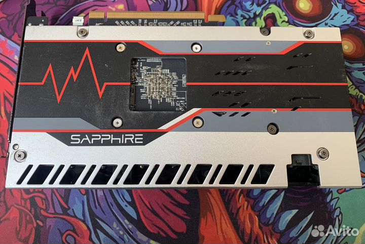 Видеокарта rx 580 4 gb(на запчасти)