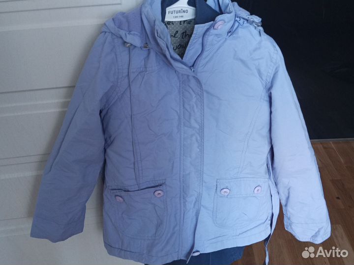 Куртка демисезонная для девочки 130