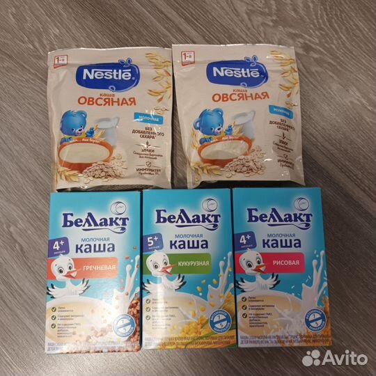 Каши молочные 5 шт