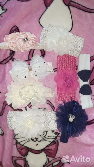 Повязки на голову для малышки