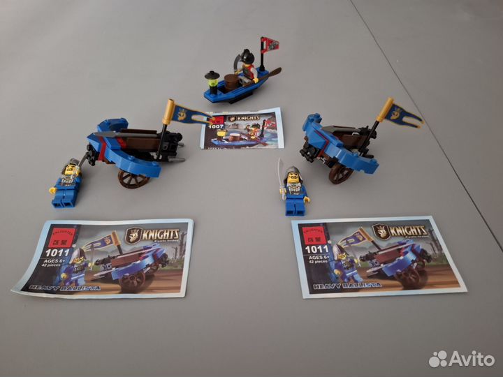 Lego knights kingdom (Аналог) 3 набора