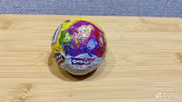 Фиксики фигурки из шоколадного шара чупа-чупс