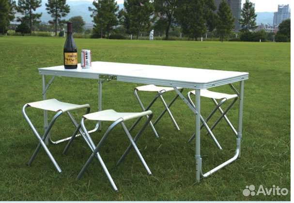 Стол со Стульями для Пикника/ Набор 5 предм