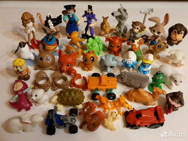 Игрушки из киндер-сюрприза