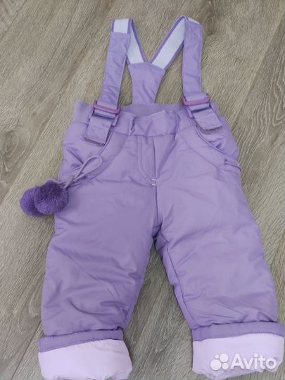 Демисезонный костюм для девочки 68