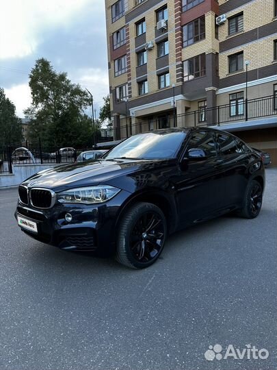 BMW X6 3.0 AT, 2015, 83 000 км