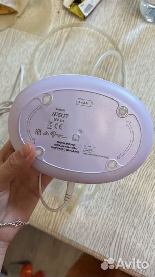 Молокоотсос avent электрический