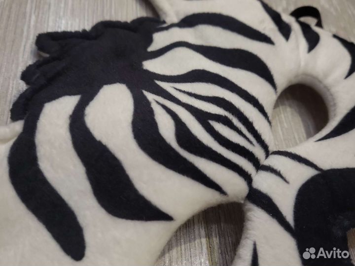 Карнавальные, театральные шляпка и маска зебры