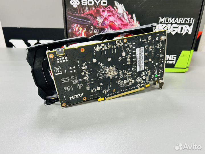 Игровая Видеокарта soyo Radeon RX 580 8gb