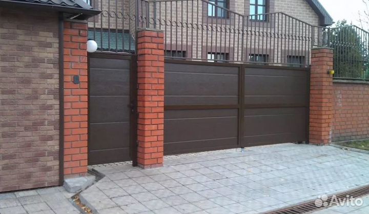 Забор из профлиста качественно под ключ