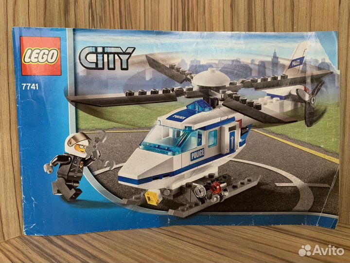Lego City 7741 Полицейский вертолёт