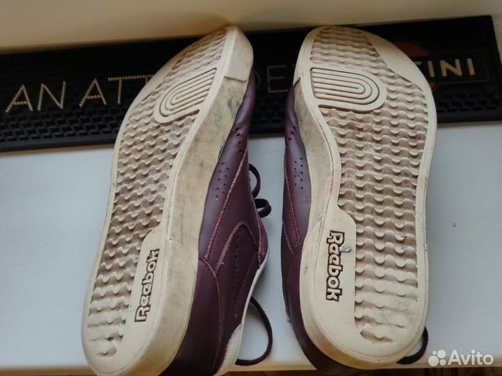 Мужские Кожаные кеды Reebok