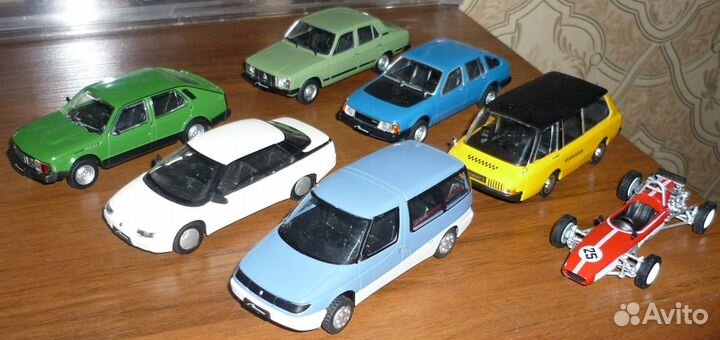 Автомодели DeAgostini легенды СССР с журналами1:43