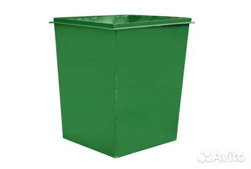 Контейнер для мусора металлический 750 л