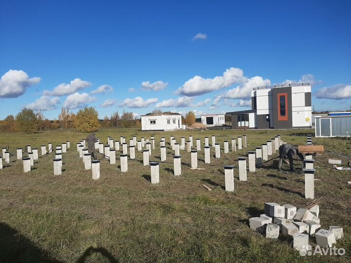 Фундамент жб сваи