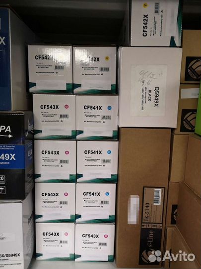 Картриджи для лазерных/струйных принтеров