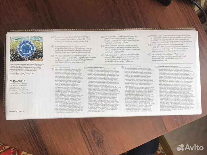 Картридж hp C3906A новый оригинал