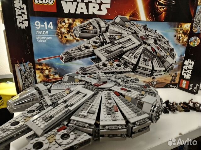 Lego Star Wars 75105 Сокол тысячелетия купить в Москве | Хобби и отдых ...