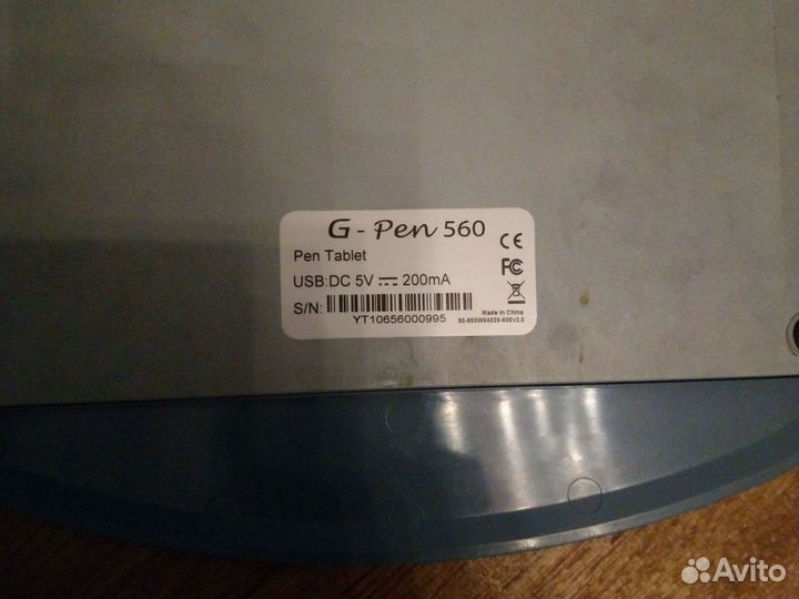 Графический планшет genius g-pen 560
