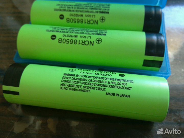 Аккумулятор 18650 Panasonic,Li-ion,новый