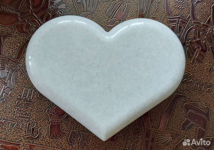 Шкатулка Сердце пластик
