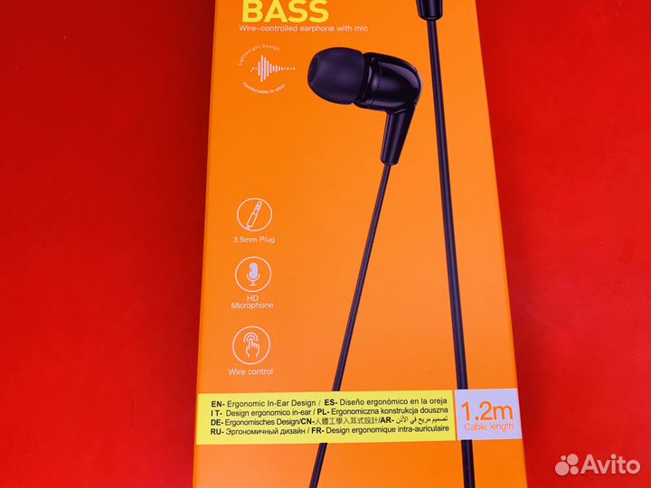 Наушники hoco M97 1.2m