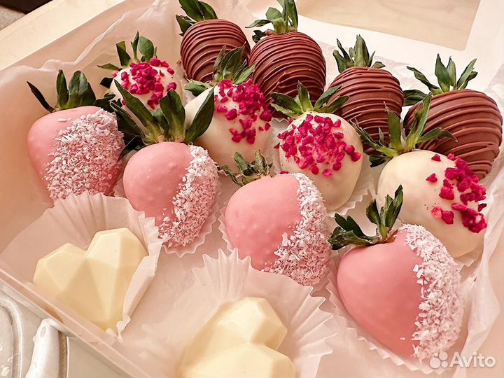 Подарочные наборы Клубника в Шоколаде