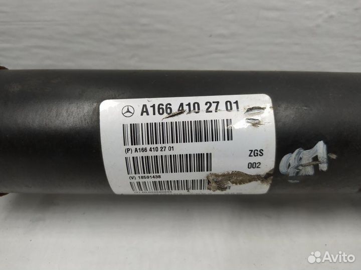 Б/У Б/У Карданный вал Подогнут шрус A1664102701