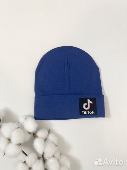 Новая трикотажная шапка для мальчика 3-7 лет