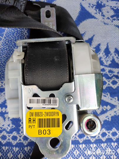 Ремни безопасности Hyundai SantaFE