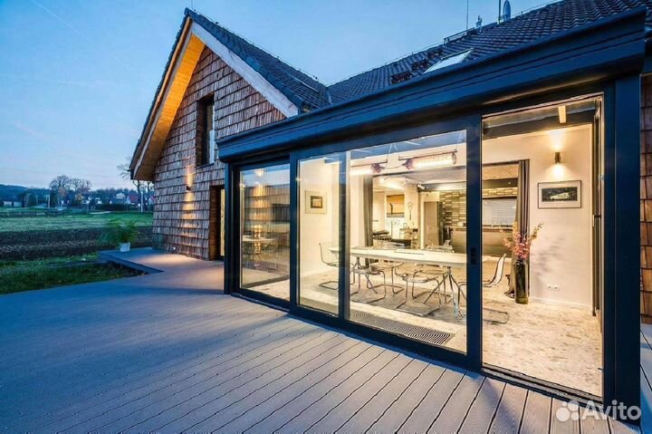 Алюминиевые раздвижные окна