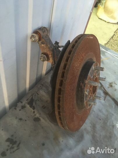 Передний левый поворотный кулак Кия Соренто 2 XM