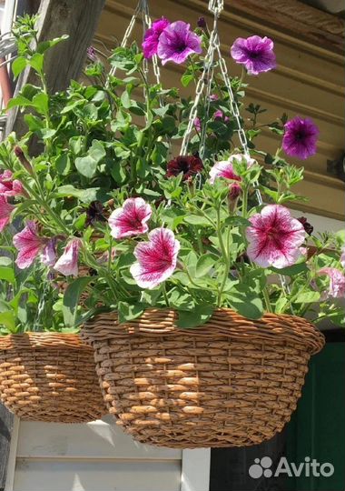 Кашпо из полиротанга