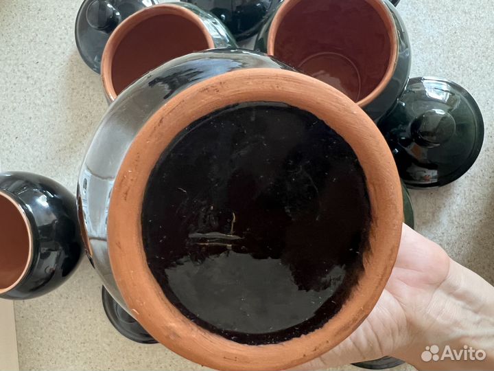 Горшочки глиняные для запекания