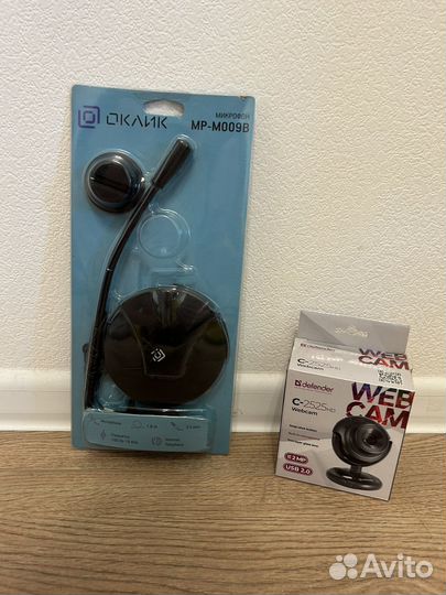 Микрофон и камера