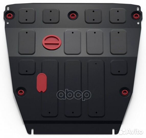 Защита картера и кпп с крепежом ford: focus I