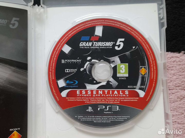 Игра на PS3 Гонки