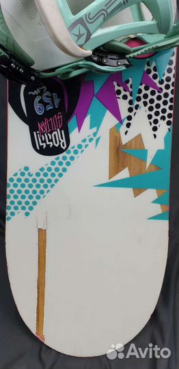 159 см сноуборд Rossignol с креплениями